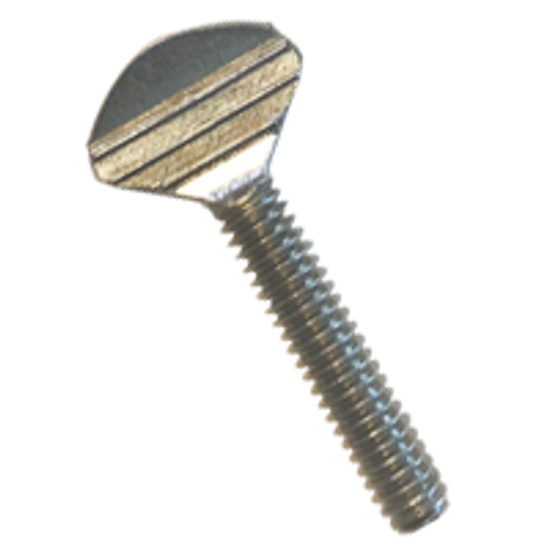 #10-32 x 1" Stainless Steel 18-8 Regular Thumb Screws, Type B (Without Shoulder) (2500/Bulk Pkg.)