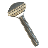 #10-24 x 1-1/4" Stainless Steel 18-8 Regular Thumb Screws, Type B (Without Shoulder) (2000/Bulk Pkg.)