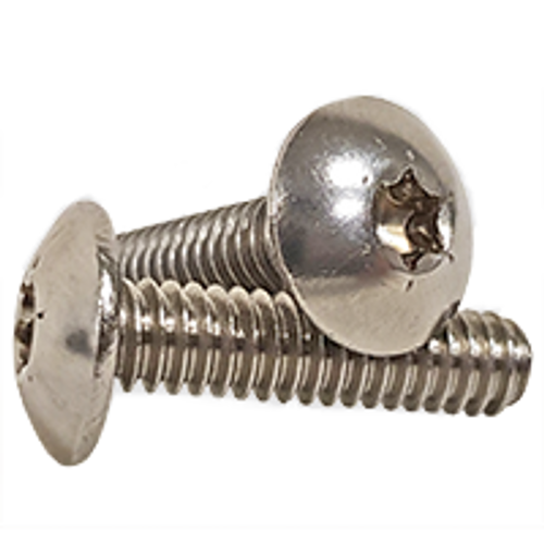 5/16"-18 x 1" (Fully Threaded) Stainless Steel T40 Drive Size 6-Lobe Truss Head Machine Screws A2 (18-8) (700/Bulk Pkg.)