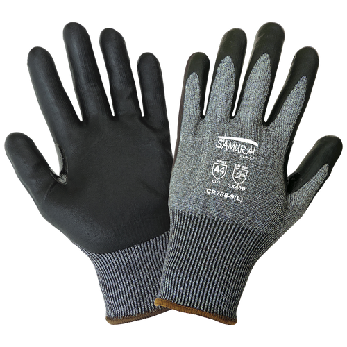 Samurai Glove- Cut Resistant Touch Screen Glove Size 6(XS) 12 Pair, #CR788-6(XS)