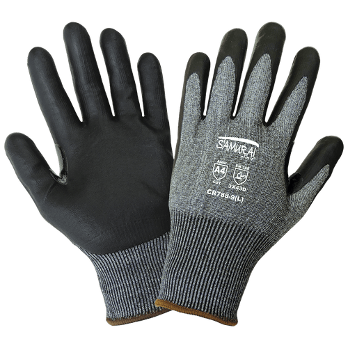 Samurai Glove- Cut Resistant Touch Screen Glove Size 6(XS) 12 Pair, #CR788-6(XS)
