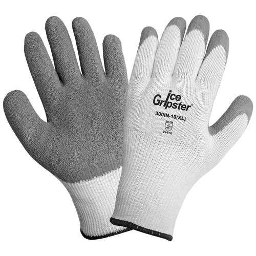 Ice Gripter - Rubber Dipped Low Temperature Glove Size 9(L) 12 Pair, #300IN-9(L)