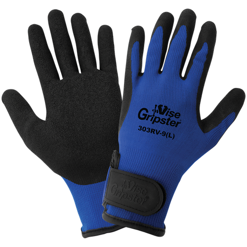 Vise Gripter - Etched Rubber Palm-Dipped Glove Size 9(L) 12 Pair, #303RV-9(L)