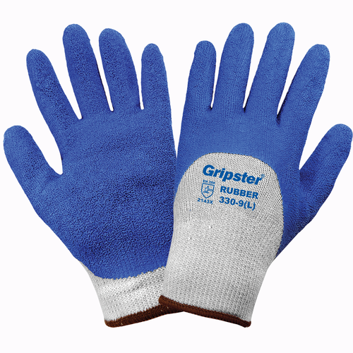 Gripter - Rubber Coated Glove Size 8(M) 12 Pair, #330-8(M)