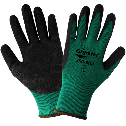 Gripter - Rubber Palm-Dipped Glove Size 7(S) 12 Pair, #360-7(S)