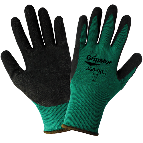 Gripter - Rubber Palm-Dipped Glove Size 10(XL) 12 Pair, #360-10(XL)