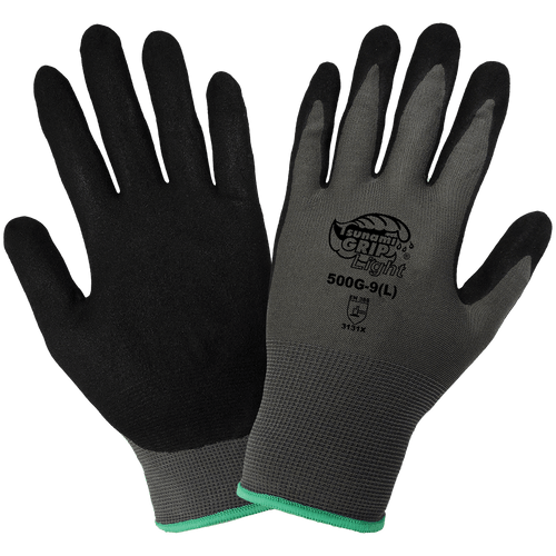 Tsunami Grip Light - Mach Finish Nitrile Coated Glove Size 6(XS) 12 Pair, #500G-11(2XL)