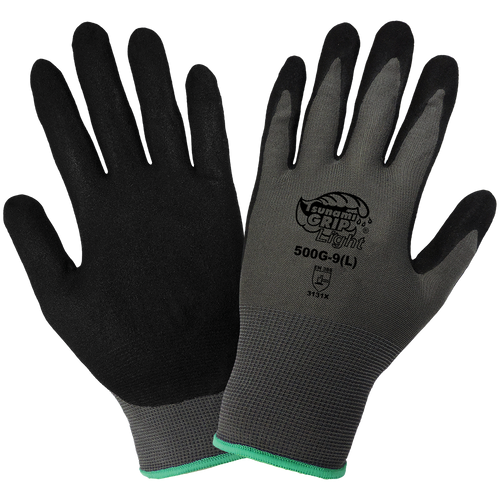 Tsunami Grim - Double-Dipped Mach Finish Nitrile Coated Glove Size 10(XL) 12 Pair, #500MF-10(XL)