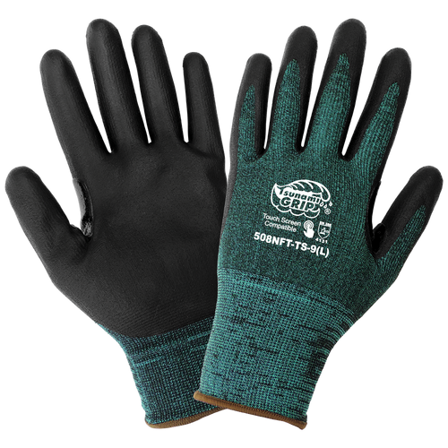 Tsunami Grip - New Foam Technology Touch Screen Nitrile Coated Glove Size 7(S) 12 Pair, #508NFT-TS-7(S)