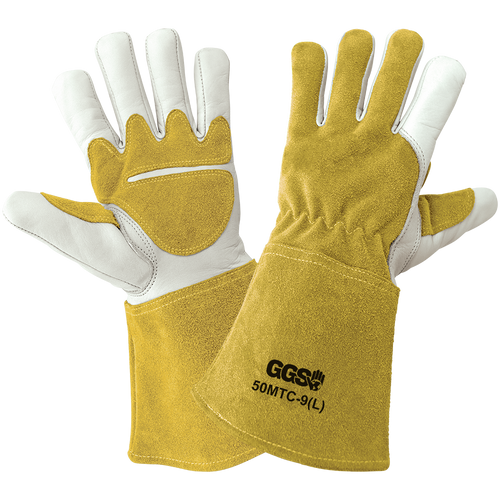 Premium Cowhide Welding Glove with Fleece Lining- Size 10(XL) 12 Pair, #50MTC-10(XL)