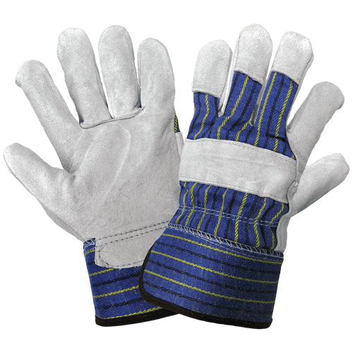 Premium Split Cowhide Leather Palm Glove Size 9(L) 144ct/6 dozen Pair, #2120-9(L)