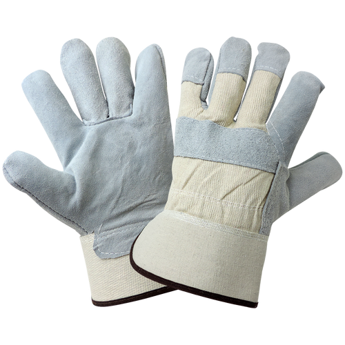 Split Cowhide Leather Palm Glove Size 8(M) 12 Pair, #2250-8(M)