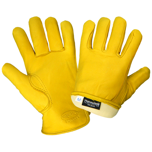 Premium Grade Deerskin Glove with 3M Thinsulate Insulation- Size 7(S) 12 Pair, #3200DTH-7(S)