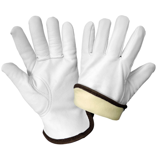 woThunder Glove- Premium Insulated Goatskin Driver Style Glove Size 7(S) 12 Pair, #3200GINT-7(S)
