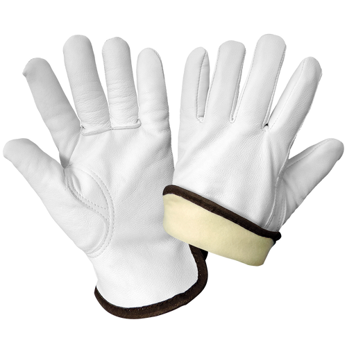 woThunder Glove- Premium Insulated Goatskin Driver Style Glove Size 9(L) 12 Pair, #3200GINT-9(L)