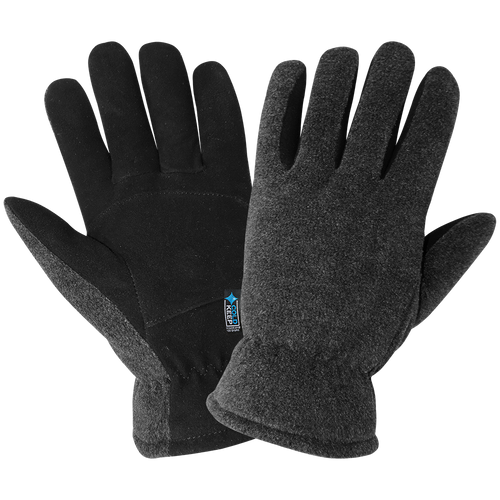 Premium Suede Deerskin Palm Glove with Cold Keep Insulation- Size 9(L) 12 Pair, #3300DSIN-9(L)