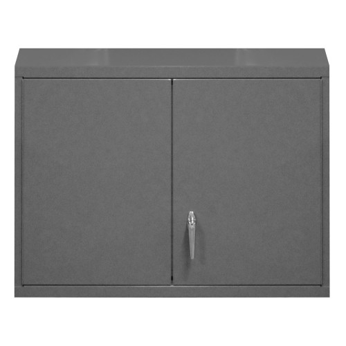 Durham Mfg Heavy-Duty Utility Storage Cabinet, 3 Shelf, 29-7/8"W x 13-11/16"D x 27"H, Gray, DM-071SD-95 (1/Ea)