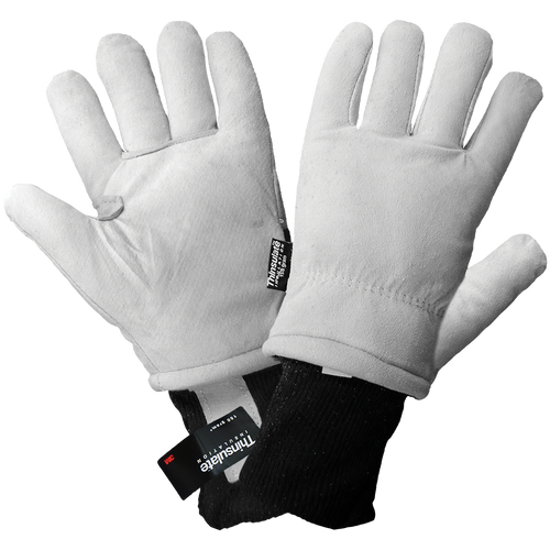 Premium Goatskin Insulated Freezer Glove with 3M Thinsulate Insulation- Size 9(L) 12 Pair, #2800GDC-9(L)