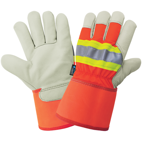 Standard-Grade Cowhide Insulated High-Visibility Glove Size 10(XL) 12 Pair, #2950HV-10(XL)