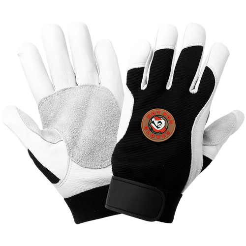 Hot Rod Glove Grain Goatskin Sports Style Glove Size 7(S) 12 Pair, #HR3008-7(S)