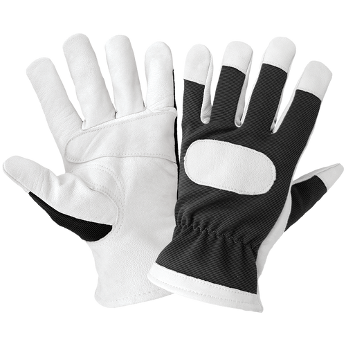 Hot Rod Glove - Soft Double Goatskin Palm Sports Style Glove Size 10(XL) 12 Pair, #HR4008-10(XL)