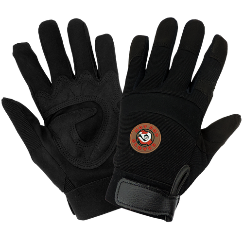 Hot Rod Glove - Synthetic Leather Mechanics Style Glove Size 9(L) 12 Pair, #HR9000-9(L)