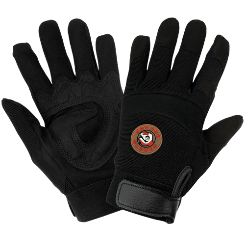 Hot Rod Glove - Synthetic Leather Mechanics Style Glove Size 11(2XL) 12 Pair, #HR9000-11(2XL)