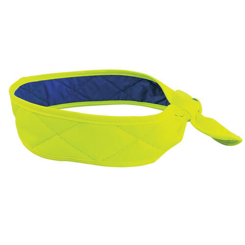 Bullhead Safety - High-Visibility Evaporative Cooling Headband- Pack of 10, #GLO-HB11