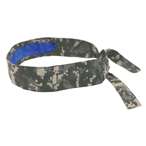 Bullhead Safety - Camo Cooling Headband- Pack of 10, #GLO-HB2