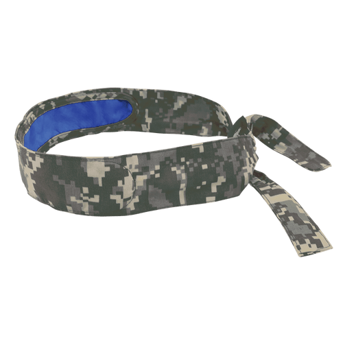 Bullhead Safety - Camo Cooling Headband- Pack of 10, #GLO-HB2