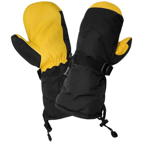 Premium Insulated Deerskin Winter Mittens- One Size 12 Pair, #SG7300MIT