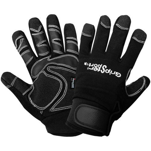 Gripter Sport - Spandex/Synthetic Leather Insulated Glove Size 9(L) 12 Pair, #SG9001IN-9(L)