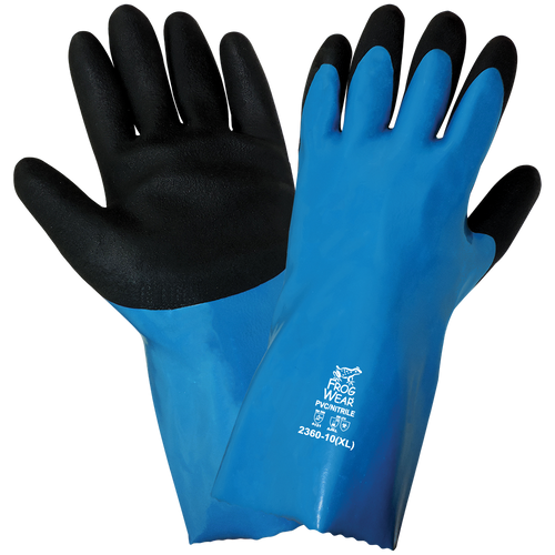 FrogWear Premium Nitrile Chemical Handling Glove Size 7(S) 12 Pair, #2360-7(S)