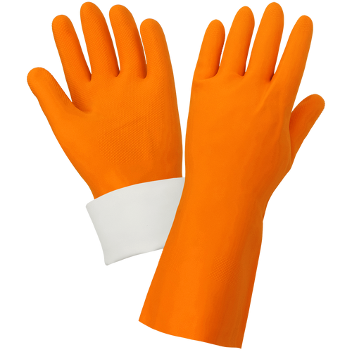 FrogWear Honeycomb Finish Latex Unsupported Glove Size 7(S) 12 Pair, #30FT-7(S)