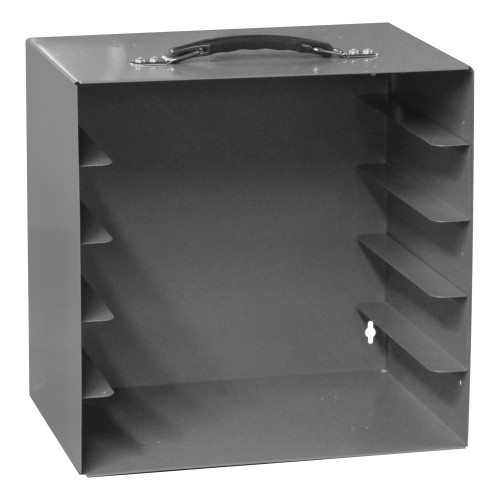 Durham Mfg Rack for Small Plastic Compartment Boxes, 13-1/2"W x 9-1/8"D x 13-1/4"H, Gray, DM-291-95 (1/Ea)