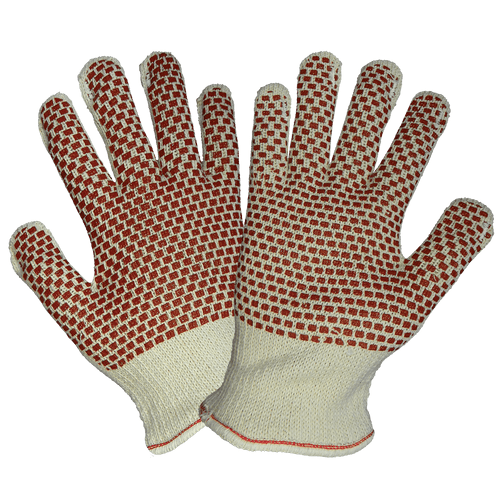 Nitrile Block Pattern Hot Mill Glove Size 7(S) 12 Pair, #4195NB2-7(S)