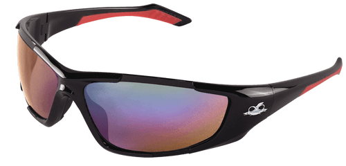 Javelin Green Mirror Polarized Lens, Shiny Black Frame Safety Glasses - 1 Pair, #BH1251612 Javelin Green Mirror Polarized Lens, Shiny Black Frame Safety Glasses - 1 Pair, #BH1251612