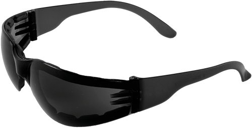 Torrent Foam-Lined Smoke Anti-Fog Lens, Crystal Black Frame Safety Glasses- 12 Pair, #BH13153AF