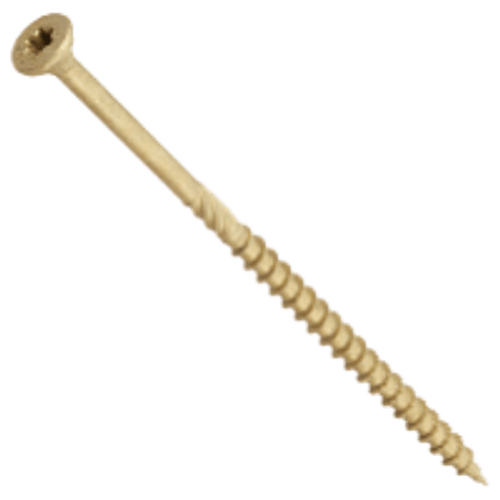#8 x 2", 6 Lobe Proferred Max Drive Professional Decking & Outdoor Wood Screw, Bronze SKT Coated (375/Pkg.)