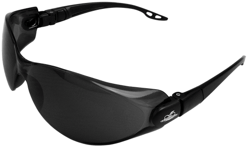 CG4 Smoke Anti-Fog Lens, Matte Black Frame Convertible Goggles- 12 Pair, #BH2033AF