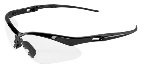 Spearfish Clear Anti-Fog Lens, Shiny Black Frame Safety Glasses- 12 Pair, #BH2251AF