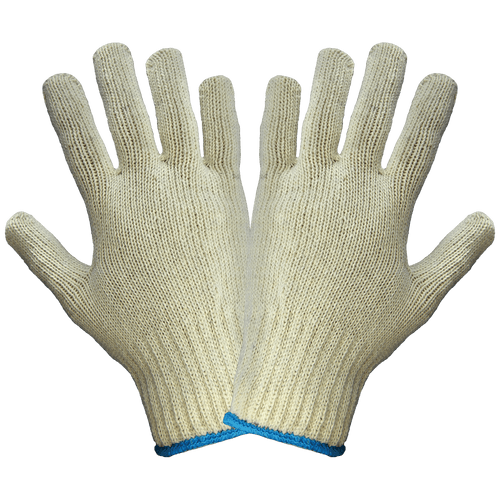 Medium-Weight Natural String Knit Glove Size 7(S) 300 Pair/Case, #S60-7(S)