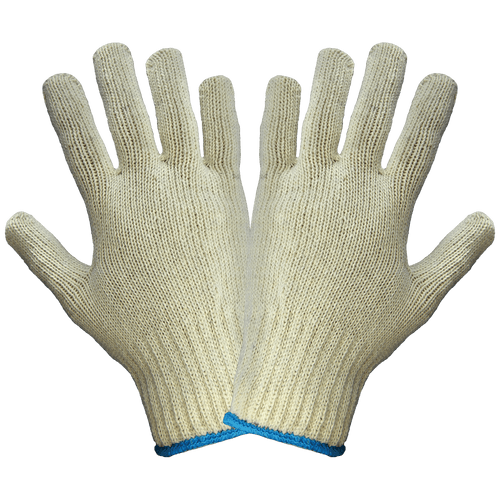 Medium-Weight Natural String Knit Glove Size 8(M) 300 Pair/Case, #S60-8(M)