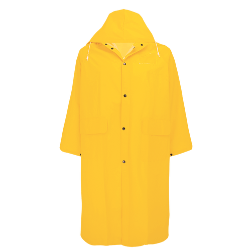 49-Inch Long PVC Rain Coat- Size Large, #RCB89-L 49-Inch Long PVC Rain Coat- Size Large, #RCB89-L