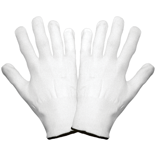 Reversible Low Lint Nylon Inspectors Glove Size Large- 300 Pair/Case, #N900-9(L)