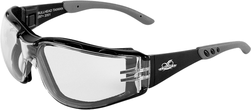 CG5 Clear Performance Fog Technology Lens, Matte Black Frame Convertible Safety Goggles - 12 Pair, #BH3061PFT