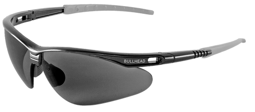 Stinger Smoke Polarized Lens, Dark Gray Frame Safety Glasses - 1 Pair, #BH61712