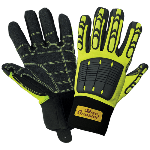 Vise Gripter High-Visibility Reinforced Abrasion Resistant Glove with TPU Impact Protection Size Extra Large -12 Pair, #SG9966-10(XL) Vise Gripter High-Visibility Reinforced Abrasion Resistant Glove with TPU Impact Protection Size Extra Large -12 Pair, #SG9966-10(XL)