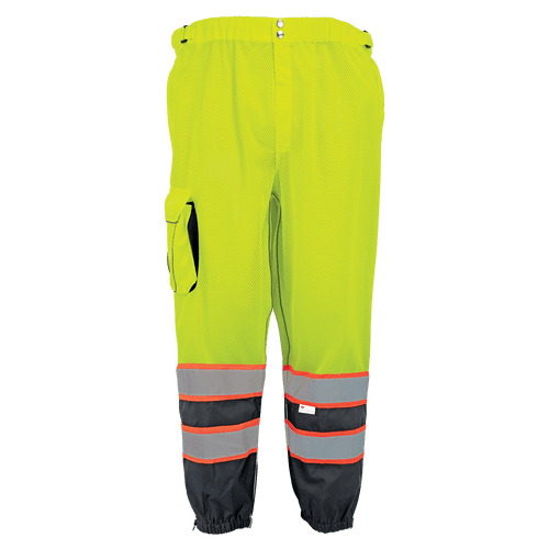 FrogWear HV Premium Lightweight Breathable Yellow/Green Safety Pants Size Large to Extra Large, #GLO-88P-L-XL FrogWear HV Premium Lightweight Breathable Yellow/Green Safety Pants Size Large to Extra Large, #GLO-88P-L-XL