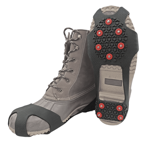 Ice Gripter Treads Anti-Slip Traction Cleats with Carbon Steel Studs Size Large, #ITR3600-L